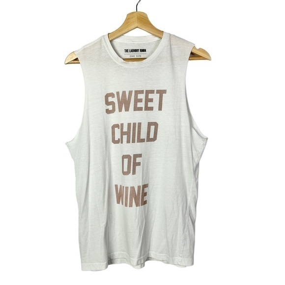 The Laundry Room Sweet Child of Wine Tank Top OS - Picture 2 of 6